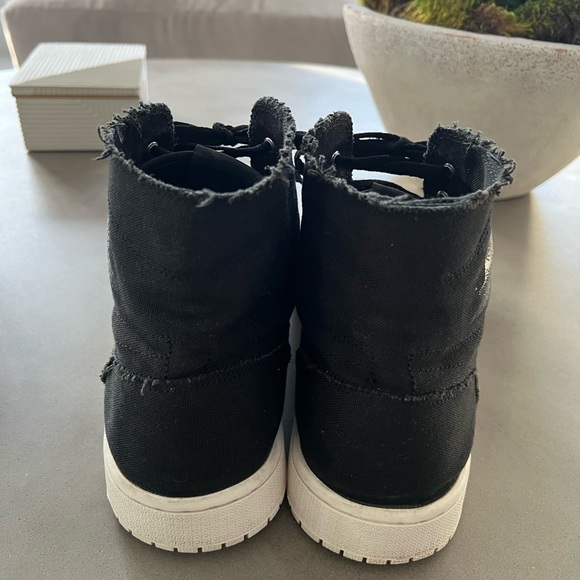 Nike Air Jordan 1 Retro Deconstructed Black Men Size 14 - Picture 4 of 6